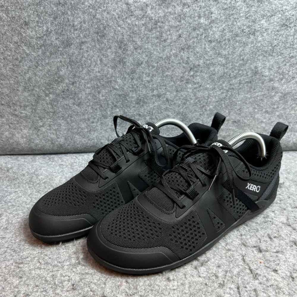 Xero Shoes Prio Neo Mens Barefoot Running Shoes Triple Black Minimalist 9.5